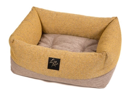 Picture of LeoPet Premium Elba Gold Hexagon Pet Bed